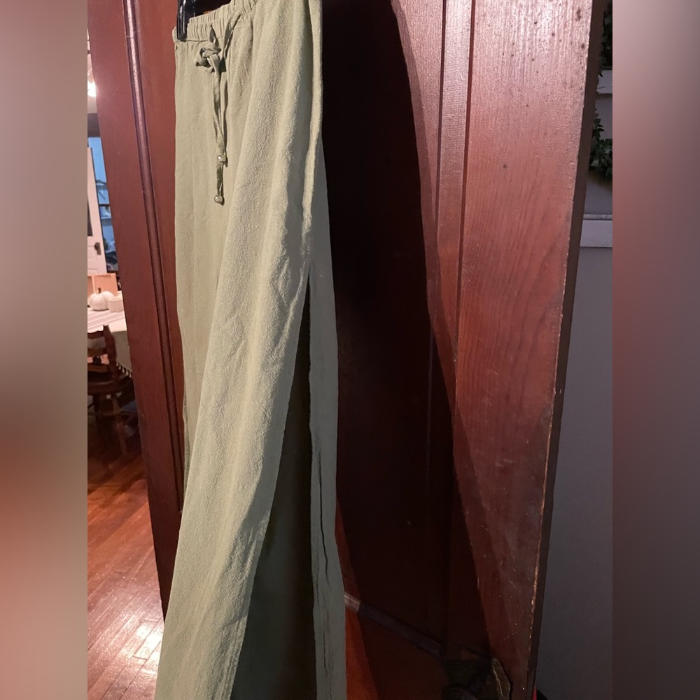 Sage Green Matching Two-Piece Set. Size Large. - image 2